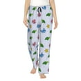 thumbnail image 2 of Goofa Sea Turtle Whale Printed Soft Pajama Pants for Women, Wide Leg Comfy Casual Lounge Yoga Pants-XX-Large, 2 of 9