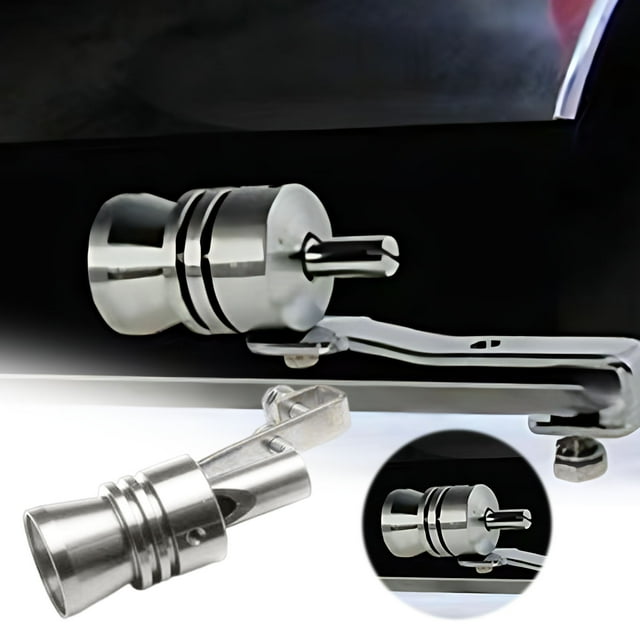 Kieccall Vehicle Modified Turbo Whistle Exhaust Pipe Simulator, Realistic Sound Effect Accessory for Custom Automotive and Motorcycle Tailpipe