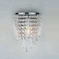 thumbnail image 3 of Modern Crystal Wall Lamp Chrome Sconce Light for Living Room Bathroom Home Indoor Lighting Decoration, 3 of 3