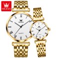 thumbnail image 3 of Reloj de una pieza con envío directo de la marca Oris para mujer, reloj de cuarzo sencillo romano para regalo del Día de San Valentín, reloj para parejas para hombres y mujeres, 3 of 5