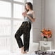 thumbnail image 5 of Fotbe Spiderweb Bats And A Spider Pantalones de Pijama para Mujer, Pantalones de Dormir, Pantalones Pj con Cordón y Bolsillos-Medium, 5 of 6