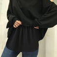 thumbnail image 2 of Birdeem Womens Layered Tiered Sheer Solid Color Extender Half Slip Plus Size Skirt, 2 of 9