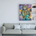thumbnail image 3 of Trademark Fine Art 'Feline Fiesta' Canvas Art by David Galchutt, 3 of 3