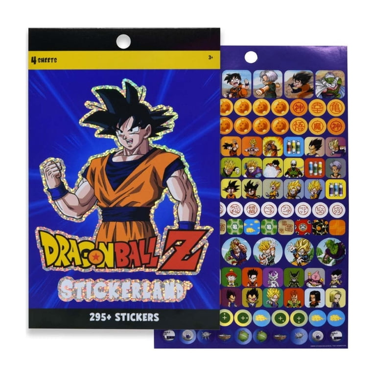 Dragon Ball Z Kids Japanese Anime Sticker Book with Over 200