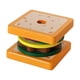 thumbnail image 3 of Juguetes de madera para apilar hamburguesas y sándwiches para niños, juguete de comida para niños pequeños, enseñanza, 3 of 9
