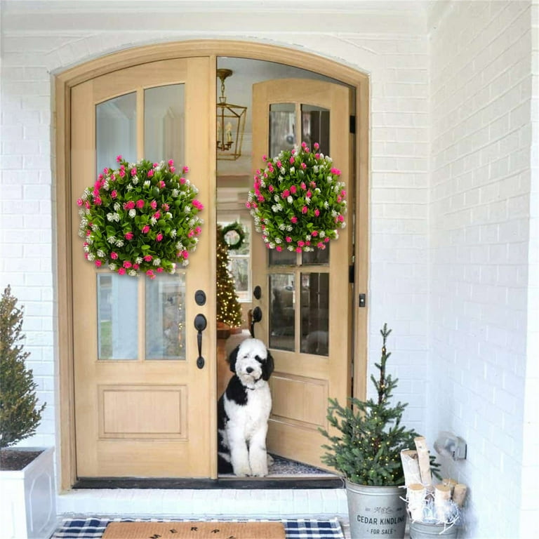 Outdoor wreath holder hotsell