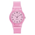 thumbnail image 2 of Fashion Transparent Candy Color Plastic Band Casual Quartz Watches Color:purple, 2 of 8