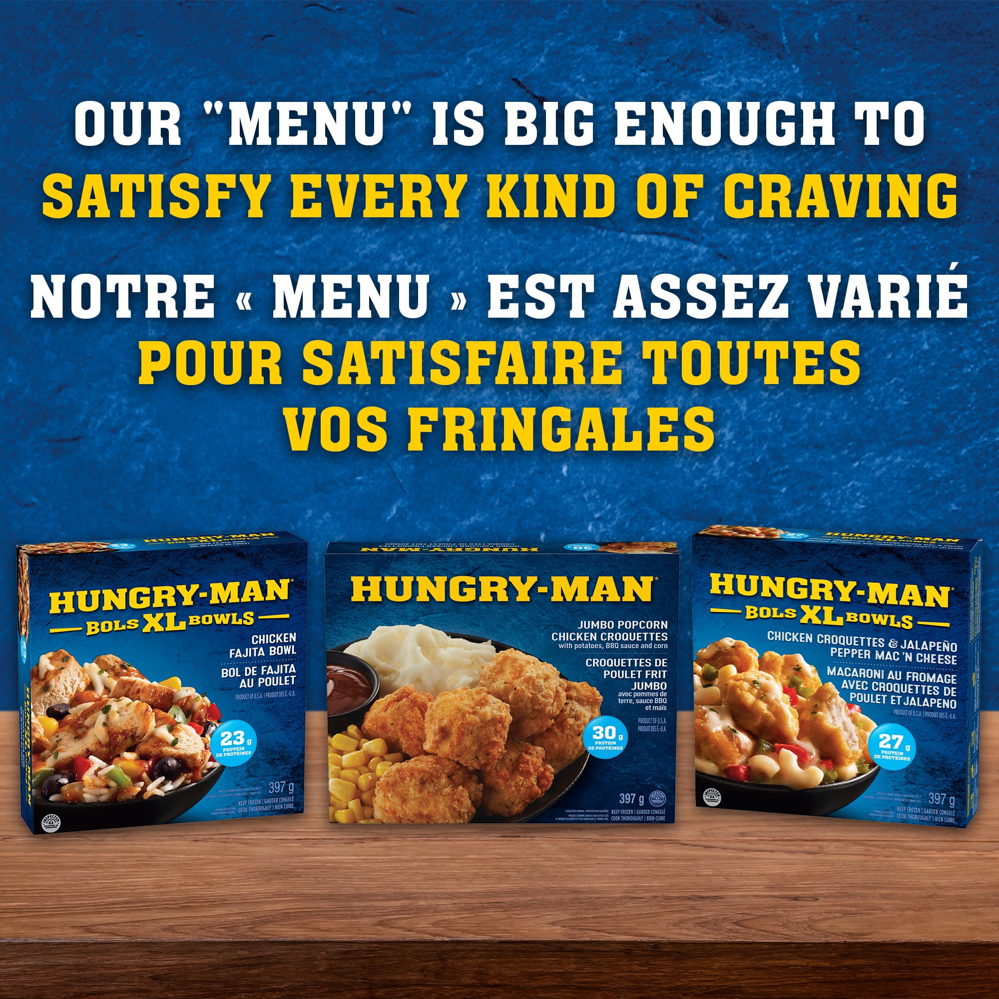 Hungry Man XL Buffalo Chicken Mac/Cheese Bowl, 397g - 8 Count