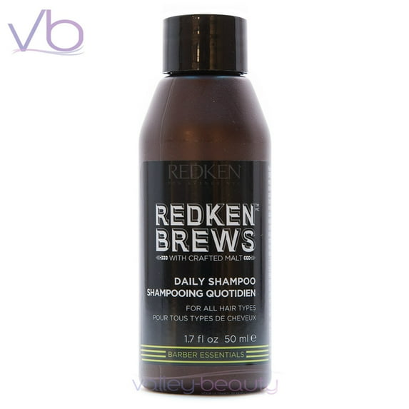 Redken Brews Daily Shampoo | All Hair Type Cleanser for Men, 50ml