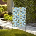 thumbnail image 4 of Easygdp Building Truck Garden Flag Yard Flag Welcome Flag, Double-Sided, Weather Resistant for Outdoor Decor - 12.5"x18", 4 of 9