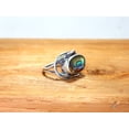thumbnail image 2 of Heaven Crafts 925 Solid Sterling Silver Abalone Shell Ring Beautiful Ring For Bridesmaid Gift Handmade Statement Jewelry Gift Item, 2 of 6