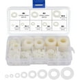 thumbnail image 1 of Nylon Washer Round Plastic Spacer For Flat Washer 520 Pieces, 1 of 5
