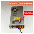 thumbnail image 4 of Sortie 480W 0-5V 12V 24V 36V 48V 60v 80V 120v 160V Réglable, Stabilisation CC, Alimentation à Commutation Numérique, Coupure de Charge, 4 of 6