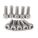 thumbnail image 1 of 10 UNIDS ACERO INOXIDABLE TORNILLO TORNILLO TORNILLO CABEZA HEXAGONAL 11 TAMAÑOS DYNWAVEMX Tornillos de acero inoxidable M5, 1 of 2
