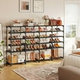 thumbnail image 3 of Storvive Large Capacity Metal Shoe Rack, 4 Rows 6 Tier and 4 Rows 9 Tier Boots Storage Rack, 3 of 7