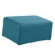 thumbnail image 3 of Fundas de licra para sillas de comedor y sala de estar - Fundas elásticas para sillas Verde oscuro, 3 of 8