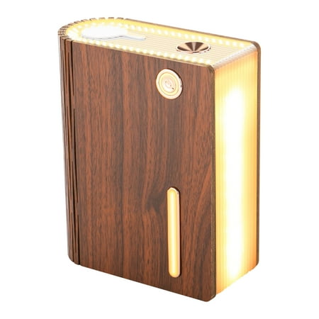 

Creative New Wooden Book Lamp Humidifier USB Charging Night Light Book Lamp Atmosphere Atomizer Gift Lamp