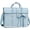 Air Blue, variant on Laptop Bag for Women, 17 inch PU Leather Laptop Shoulder Bags Convertible Backpack, 17.3 inch Messenger Bags Casual Handbag Work Briefcase Travel Computer Bag with Bowknot,Pink