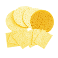 thumbnail image 2 of Éponge de Nettoyage Résistante aux Hautes Températures Éponge Carrée Jaune, 2 of 7