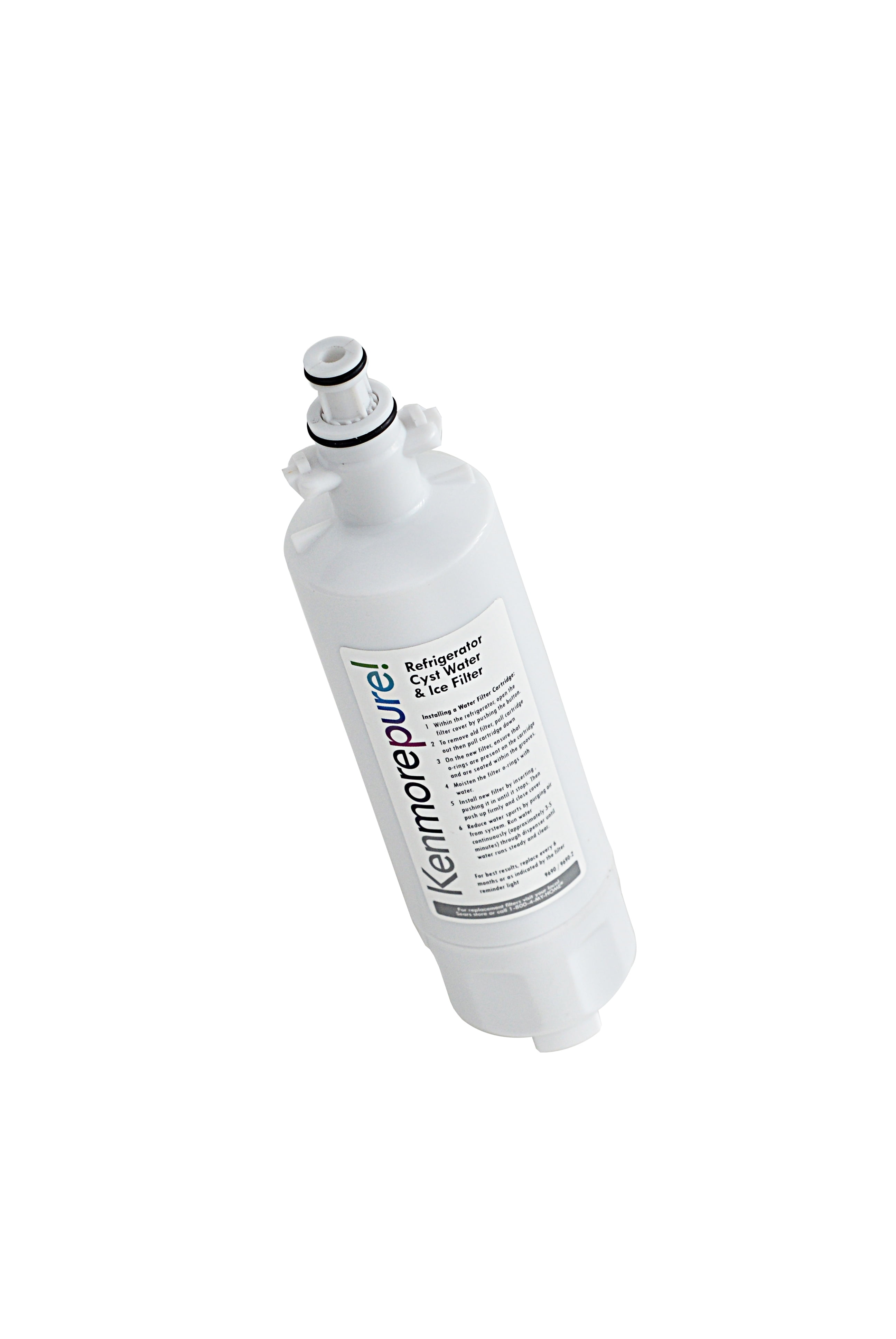 Kenmore 469690 Clear Refrigerator Water Filter, Genuine Kenmore, 1