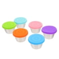 thumbnail image 3 of Shisuyan Leakproof Sauce Cups Stainless Steel Assorted Color 6Pcs, 3 of 8