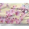 thumbnail image 3 of Soimoi Cotton Voile Fabric Bird & Orchids Flower Print Fabric by the Yard 56 Inch Wide, 3 of 3