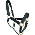 thumbnail image 2 of Nylon Horse Neoprene Padded Halter Brass Hardware Horse Tack Equine 606173, 2 of 4