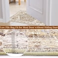 thumbnail image 3 of Area Rugs for Living Room 8'x10', Yamaziot Washable Rug, Vintage Distressed Medallion Carpet with Rubber Backing, Non Slip Soft Floor Mat for Bedroom, Beige, 3 of 10