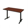 Regency Cain Rectangular Training Table in Cherry