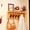 Tray walnut-beech, variant on Wall Mounted Coat RackHooks Piano Key Hangers Natural Solid Wood Hanger Non-Woven Fabric Clothes Hangers for Closet, Kitchen, Bedroom, Bathroom, Entryway (Walnut, 6 Hooks)