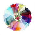 thumbnail image 1 of 100pcs Wedding Christmas Gift Drawable Organza Bags Jewelry Packaging Display, 1 of 2