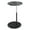 Black, variant on Pemberly Row End Table with Height Adjustable Black Marble Textured Glass Top
