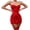 Red, variant on Women's Lace Lingerie Set Sheer Mesh Choker Solid Color Hollow Out Honeymoon Valentine Splicing Sleepwear Comfortable Adjustable Strap