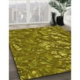 thumbnail image 2 of Ahgly Company Indoor Square Patterned Dark Bronze Brown Area Rugs, 3' Square, 2 of 6