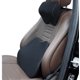 thumbnail image 1 of Coussin Lombaire Voiture Appui Support Dorsal Soutien Lombaire Du Dos En Mousse À Mémoire Pour Bureau Chaise Fauteuil Roulant Siège D'Auto (Noir), 1 of 5