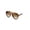 005 Transparent Tea Frame & Gradual Tea Lens, variant on FEISEDY Retro 70s Aviator Sunglasses Oversized Classic Fantastically Vintage Round Sun Glasses for Women Men B2778