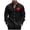 Black, variant on Valentines Day Shirt for Men Long Sleeve Heart Print Graphic Tops Lightweight Casual Lapel Button Down Shirt Gifts for Men