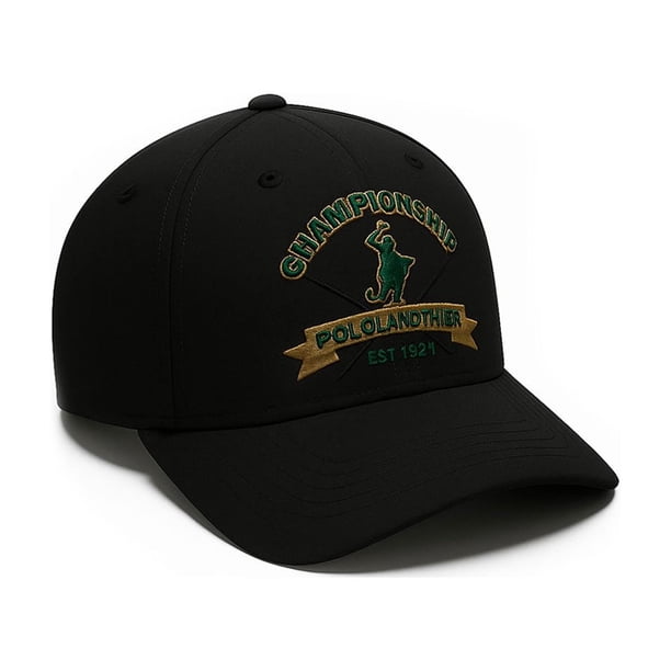 Gorra ajustable Polo Championship algodón premium snapback ajuste