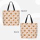 thumbnail image 2 of Disketp Autumn Harvest Baskets Bolsa Tote de Lona para Mujer, Bolso de Hombro y Cruzado con Cierre de Cremallera, 2 of 7