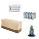 thumbnail image 3 of Bolsa de almacenamiento de cojines para exteriores, funda de cojín para patio, bolsas de almacenamiento de 115,5*35*50,8 cm con asas, cremallera para árbol de Navidad, almacenamiento de muebles impermeable Rojo Verde MX-0130233FYD, 3 of 3