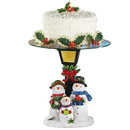 Winter Snowman Cake Plate Holder - Walmart.com Winter Snowman Cake Plate Holder - Walmart.com