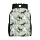 thumbnail image 1 of Fotbe green plaid Moose tree Mochila de Viaje para Laptop, Mochila Ejecutiva Delgada y Resistente 15.6", 1 of 8