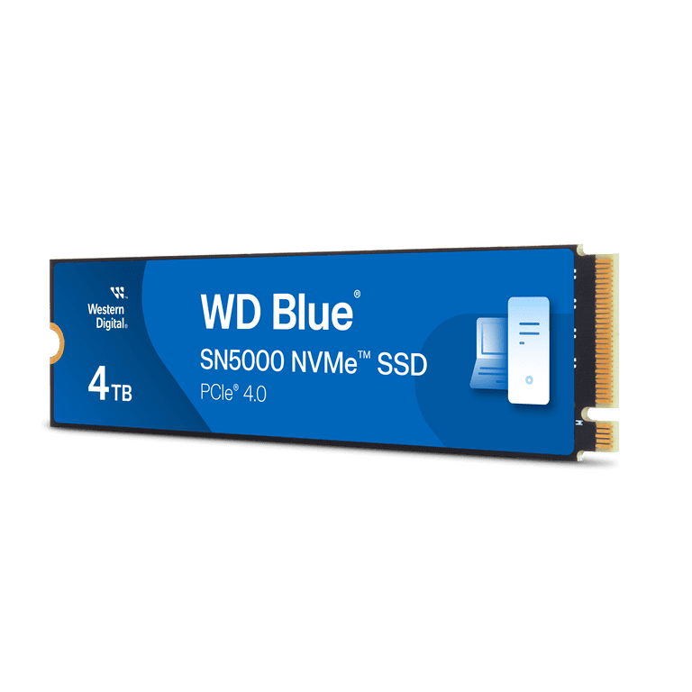 Western Digital 4TB WD Blue SN5000 NVMe Internal SSD - WDS400T4B0E Western Digital 4TB WD Blue SN5000 NVMe Internal SSD - WDS400T4B0E