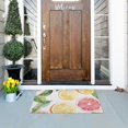 thumbnail image 5 of Yayeee Doormat for Indoor Entrance 32" x 20" Non Slippery Floor Rug, Grapefruit Slices, 5 of 8