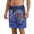 thumbnail image 2 of Ghostbusters Men's Beach Shorts Swim Trunks Casual Quick Dry Board Shorts Swimwear with Mesh Lined and Pockets, 2 of 8