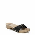thumbnail image 1 of Dr Scholl Women CLASSIC BLK/VENTURASNAKEPU SANDAL, 1 of 5