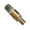 thumbnail image 3 of tooloflife Brass Foot Valve 1 Inch BSP Female Thread with Filter Gold, 3 of 5