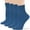 Denim Blue, variant on 7BIGSTARS KINGDOM Women's Cotton Diabetic Quarter Socks, Non-Binding Exra Wide - 4 Pack Large - Solid Seamless - Sock Size 10-12 Shoe Size 8-12 L Black…