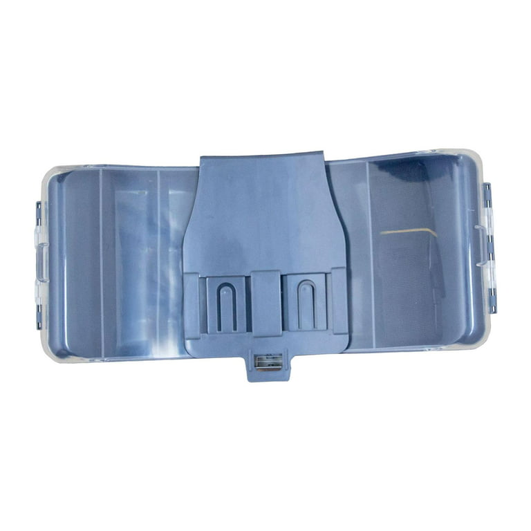 Portable Fishing Waist Box Organizer Fly Fishing Container Fishing Tackle Case for Beads Worms Swivels Fishing Weights Sinkers, Size