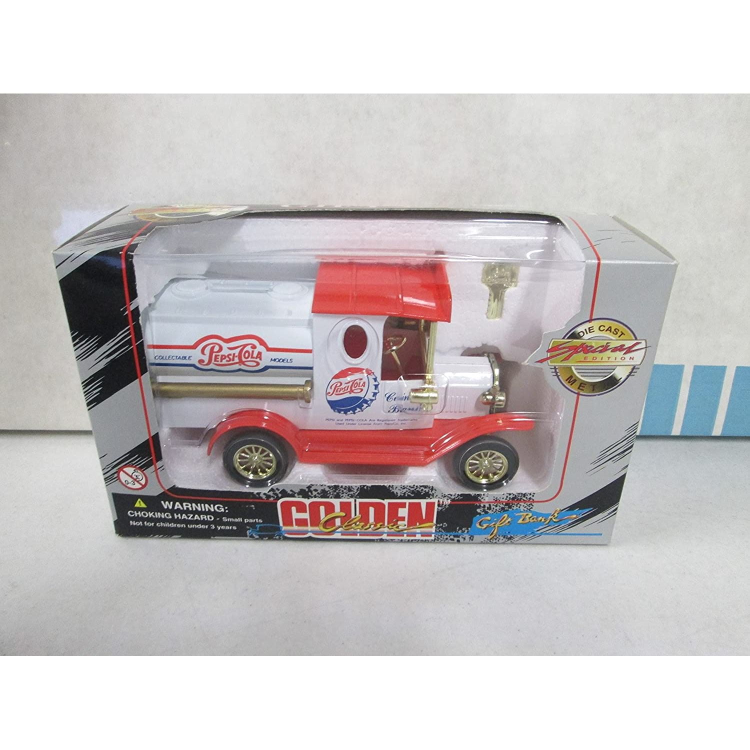Details about   PEPSI COLA DIECAST STEP VAN BANK  GOLDEN WHEEL CLASSIC NEW IN BOX 